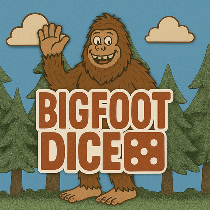 Bigfoot Dice - The Wildest Game in the Woods!