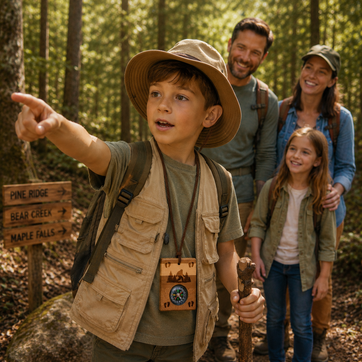 Buddy Bigfoot's Adventure Compass