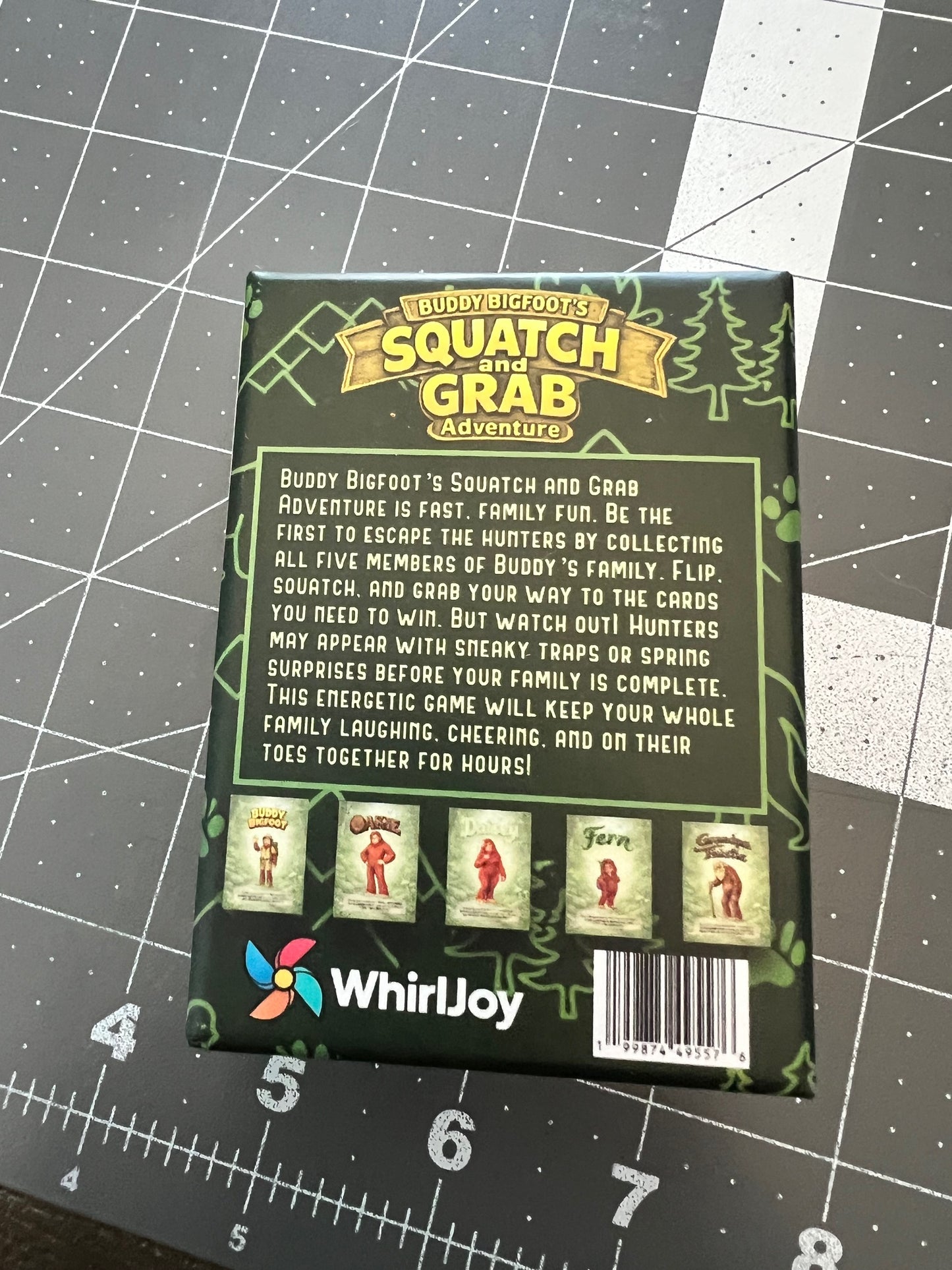 Buddy Bigfoot's Squatch and Grab Adventure Card Game
