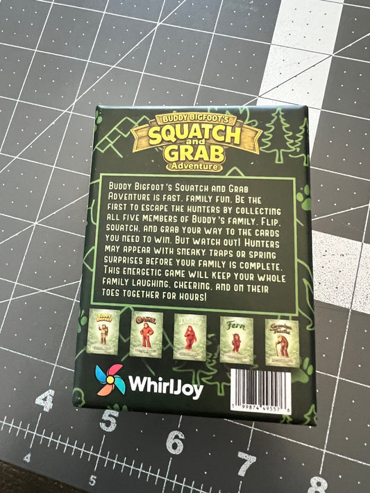 Buddy Bigfoot's Squatch and Grab Adventure Card Game