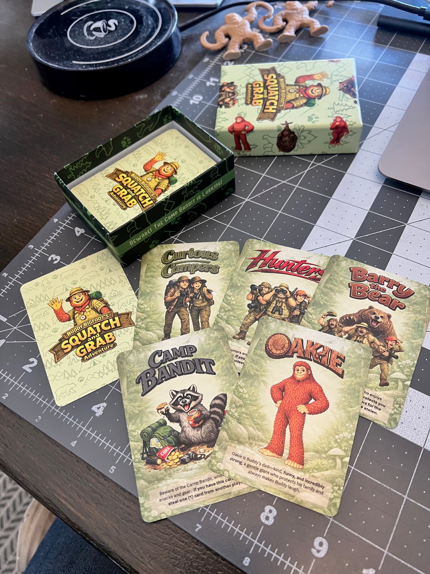Buddy Bigfoot's Squatch and Grab Adventure Card Game