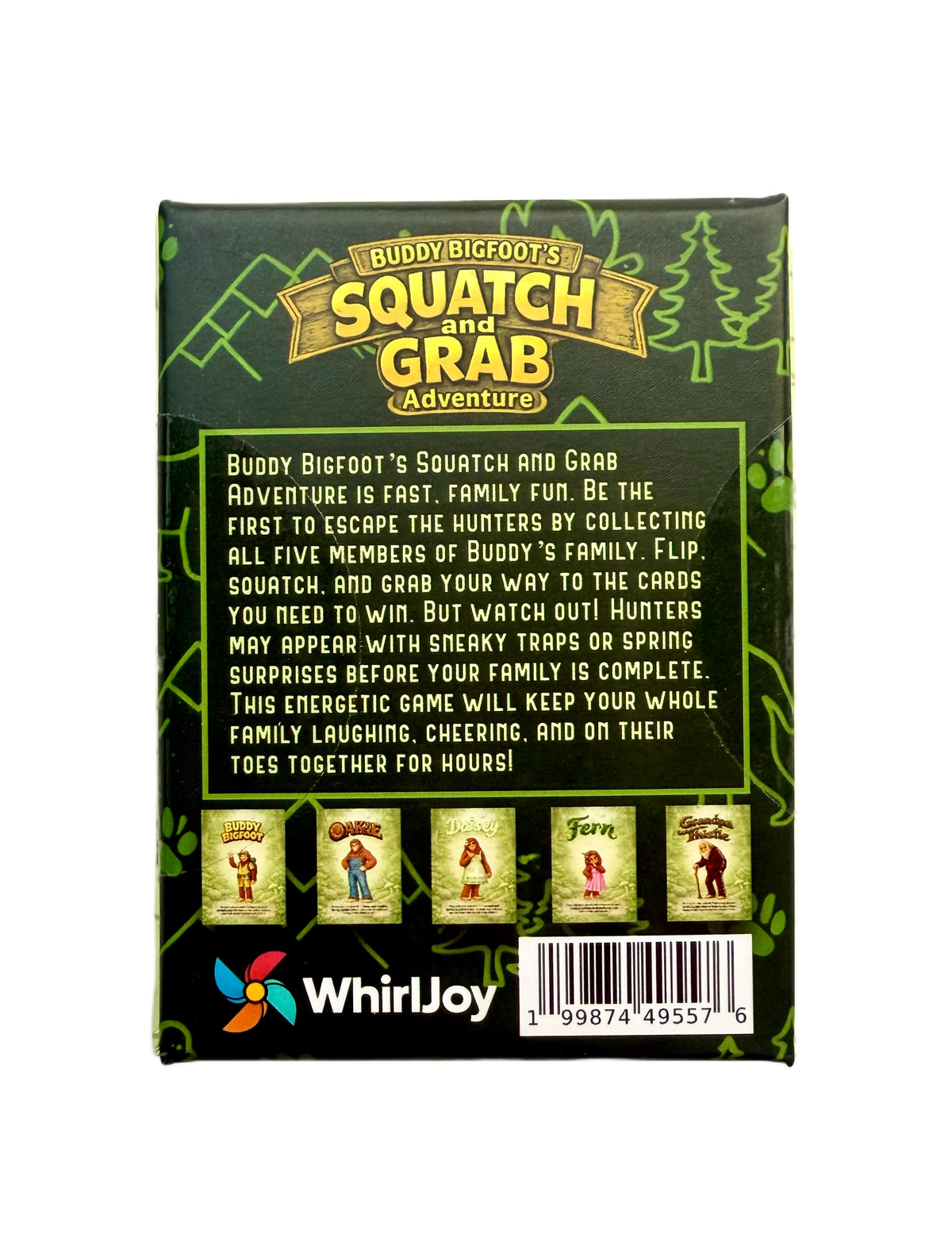 Buddy Bigfoot's Squatch and Grab Adventure Card Game