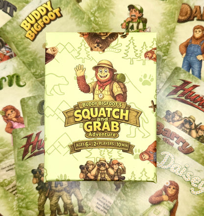 Buddy Bigfoot's Squatch and Grab Adventure Card Game