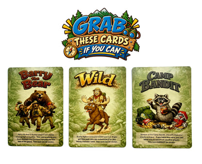 Buddy Bigfoot's Squatch and Grab Adventure Card Game