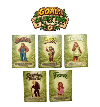 Buddy Bigfoot's Squatch and Grab Adventure Card Game